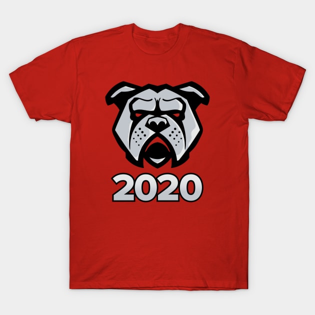 Bulldog 2020 T-Shirt by Vector Deluxe